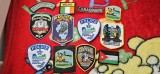 Cumpara ieftin EMBLEMA POLITIE , DIVERSE TARI . 12 BUCATI .