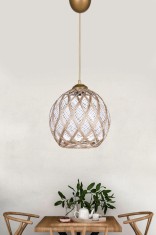Lustra HM024 Chandelier, Alb foto
