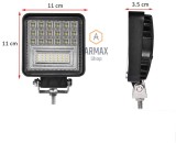 Set 2 proiectoare led bar Armax 126w 11 cm, Universal