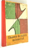 Elemente de analiza matematica - Eugen Radu - 1976