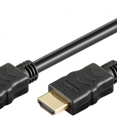 Cablu HDMI2.0 cu ethernet 19p tata - HDMI 19p tata aurit OFC 10m, 4K60Hz Well