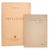 Ion Pillat, &Icirc;mplinire, 1942, exemplar numerotat, cu dedicație pentru Șerban Cioculescu