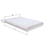 Mahle Filtru, aer habitaclu