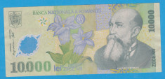 (2) BANCNOTA ROMANIA - 10.000 LEI 2000, POLYMER, SEMNATURA ISARESCU foto