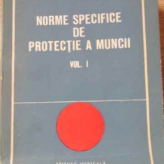 NORME SPECIALE DE PROTECTIE A MUNCII VOL.1 SANTIERE DE CONSTRUCTII-COLECTIV