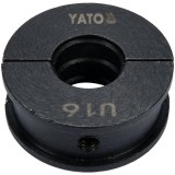 Yato YT-21755 - Capete presare pentru inele interschimbabile U16 YT-21750