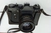 Aparat foto vintage Zenit ET, Helios 44-2, 35mm, cu husă și accesorii