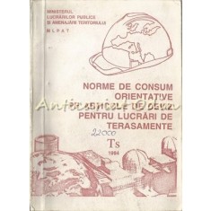 Norme De Consum Orientative Pe Articole De Deviz Pentru Lucrari De Terasamente