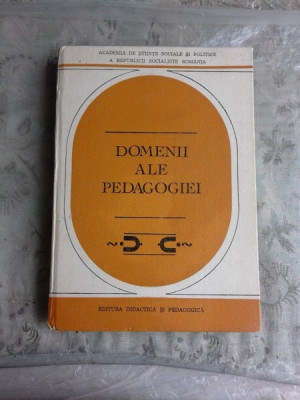 DOMENII ALE PEDAGOGIEI - STANCIU STOIAN foto