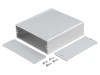 Carcasă aluminiu gri TUF 94x100x32mm