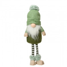 Decoratiune luminoasa Gnome, Lumineo, 8x18x42 cm, poliester, verde