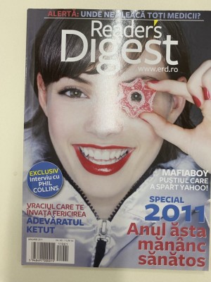 Revista Reader&amp;#039;s Digest Romania ianuarie 2011 foto