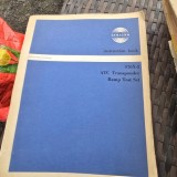 476 X-3 ATC Transponder Ramp Test Set, instruction book