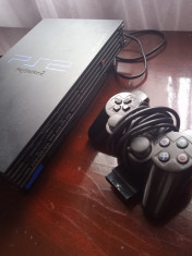 PlayStation 2 PS 2 modat cu 15 jocuri foto