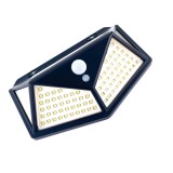 Cumpara ieftin Lampa solara de perete, alimentata cu energie solara, 100 Led-uri 2400 mAh, 700LM/1300LM