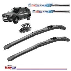 Ștergătoare TeamCar&reg; Dacia Duster I (2010&ndash;2017) &ndash; Hybrid-Set față