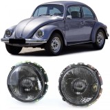 Faruri Fumuri Negre cu Fante, Pereche, potrivite pentru VW Beetle + Cabriolet din 73 Performance AutoTuning