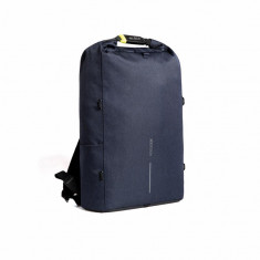 Rucsac antifurt usor, ideal pentru calatorii, laptop 15.6 inch, XD by AleXer, BY, poliester, pvc, albastru navy, breloc inclus foto