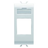Carcasa conector date 1M Gewiss Chorus alb satinat MAT GW15431