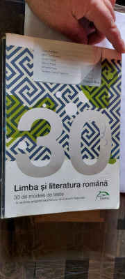 LIMBA SI LITERATURA ROMANA 30 DE MODELE DE TESTE CLASA A VII A ARDELEAN foto