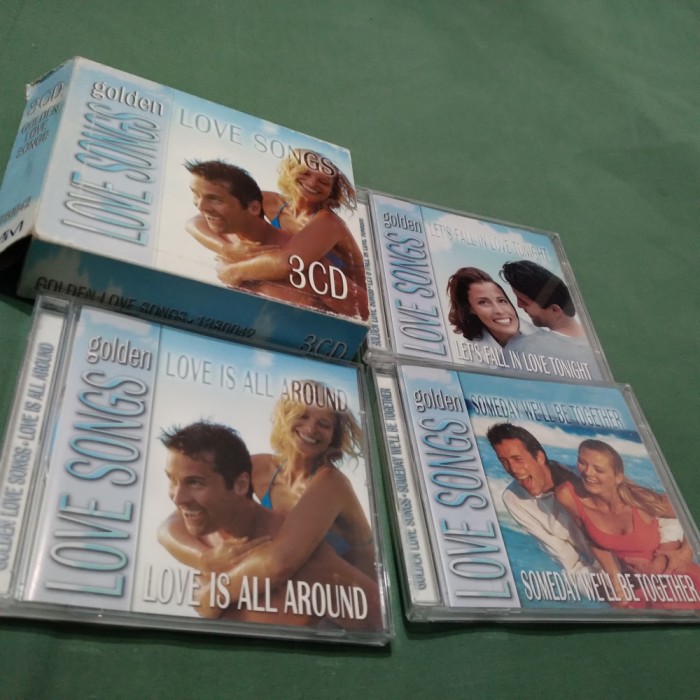 SET BOX 3 CD GOLDEN LOVE SONGS RAR !!! ORIGINAL