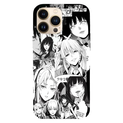 Husa compatibila cu Apple iPhone 14 Pro model Kakegurui Anime, Silicon, TPU, Viceversa foto