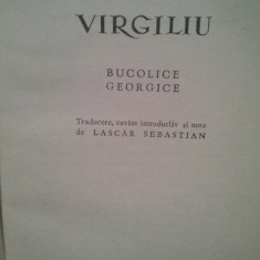 Virgiliu - Bucolice Georgice (1963)