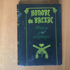 b1b Honore de Balzac - Istoria celor treisprezece (1993, editie cartonata)