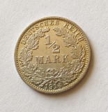 Germania - 1/2 Mark 1914 A - Argint