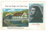 GER 53 - OBERAMMERGAU, Anton Lang House, Litho, Germany - old postcard - unused - 1900