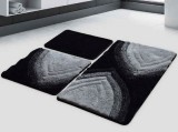 Cumpara ieftin Set 3 Covorase de Baie Stella Antracit (Acryl), Chilai Home