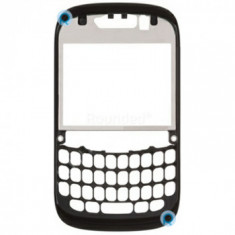 Capac frontal BlackBerry 9220 Curve, carcasa frontala piesa de schimb neagra 46812-JCPR2