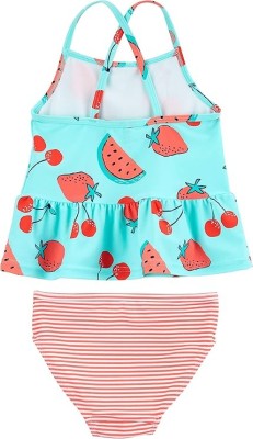 Costum de baie pentru bebelusi Simple Joys by Carter s, model cu fructe, 12 luni - OUTLET foto