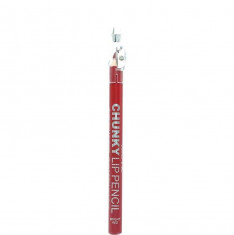 Creion De Buze Technic Chunky Lip Pencil cu ascutitoare, Bright Red foto