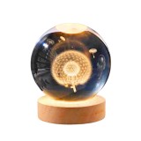 Glob de masa decorativ, interior Papadie, lumina de veghe, 6 cm, led
