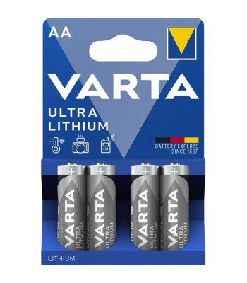 Baterii Varta Ultra Lithium R6 AA 4buc/blister foto