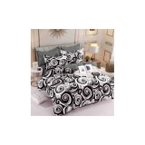 Cumpara ieftin Lenjerie de Pat cu Elastic, Bumbac Finet 6 Piese - JOJ244