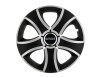 Set 4 capace roti Bis Gri-Negru R14 pentru gama auto Smart, Autohelix MSA