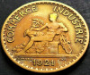 Moneda istorica (BUN PENTRU) 1 FRANC - FRANTA, anul 1921 * cod 4414, Europa
