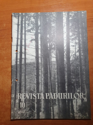 revista padurilor octombrie 1962-regiunea bacau,drumul auro forestier cislau foto