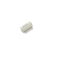 Conector &icirc;n L XH2.54, 6 pini, pentru PCB, unghi drept, THT