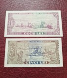 Romania 5 + 10 lei 1966