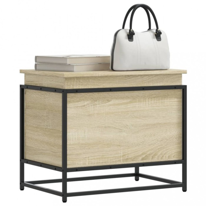 Gossi cutie depozitare stejar sonoma 60x40x51,5 cm lemn prelucrat