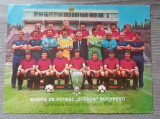 Vedere tip fotografie cu lotul echipei de fotbal Steaua Bucuresti din 1986