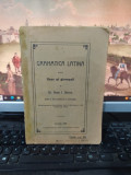 Radu Sbiera Gramatica latină, timbre fiscale Casa Corpului..., Cernăuți 1929 063