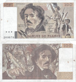 1986, 100 francs (P-154b.8) - Franța
