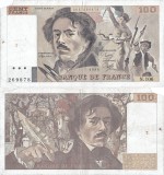 1986, 100 francs (P-154b.8) - Franța