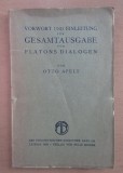 Platon Charmides, Lysis, Menexenos in germana trad. O. Apelt