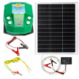 Aparat gard electric DL&nbsp;7200, 7,2&nbsp;Joule, cu sistem solar 50&nbsp;W, AgroElectro