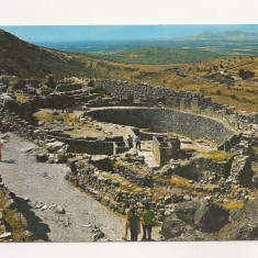 FA54-Carte Postala- GRECIA - Mycenae, Enclosure of the gate, necirculata, 1972